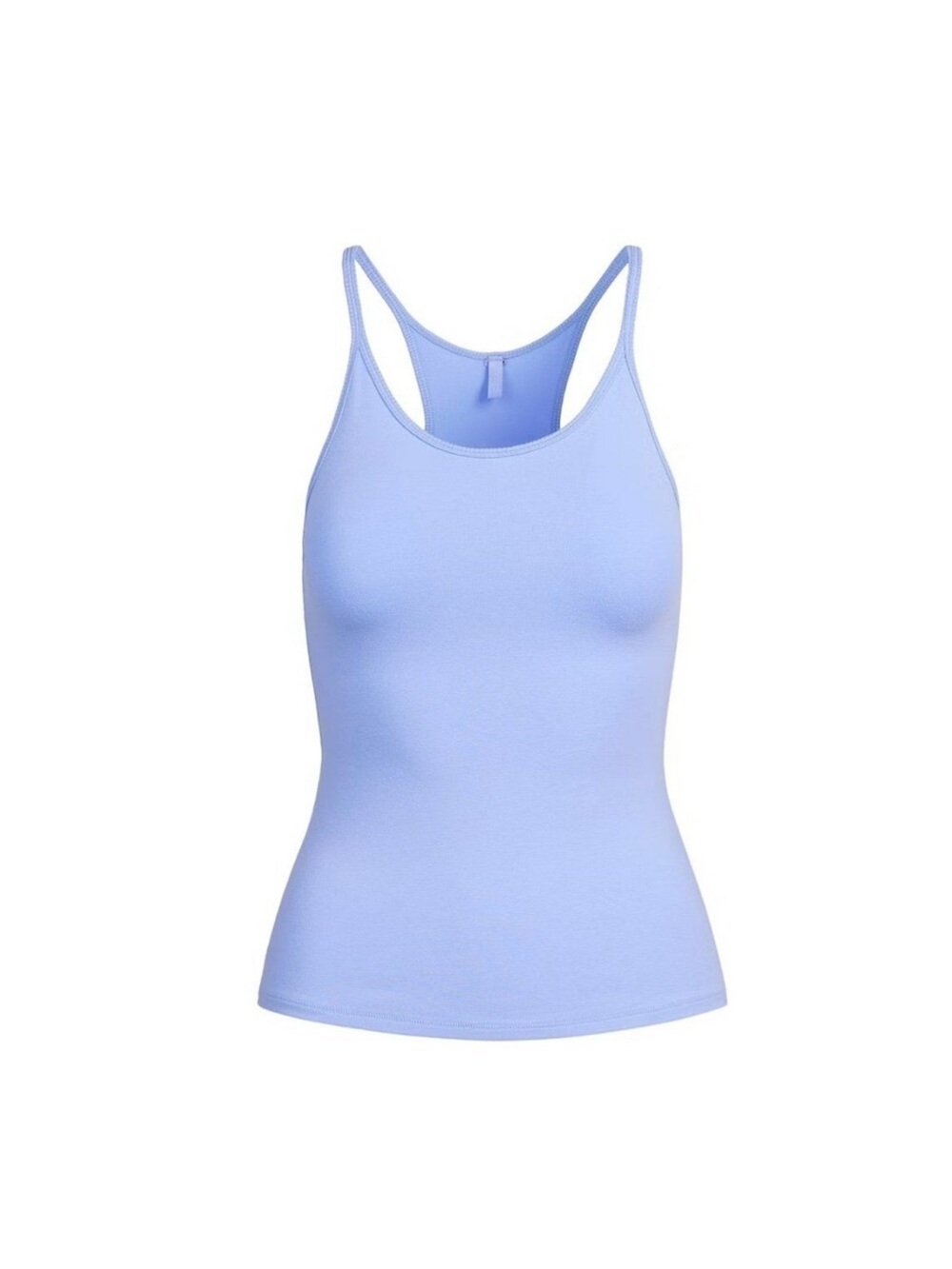 SKIMS Cotton Jersey Racerback Tank Blue Violet Small